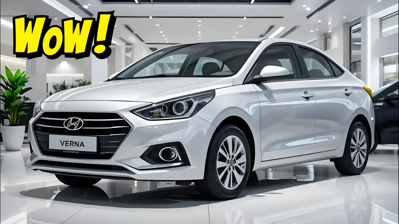 2025 Hyundai Verna Launched in India: Premium Sedan with 32 kmpl Mileage & 1.5L Turbo Engine Starting at ₹10.80 Lakh!