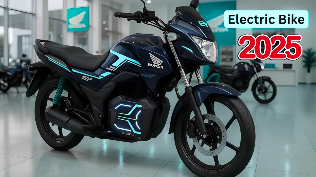 Honda Shine Electric 2025 Launched: 300 KM Range, Modern Features & Price Like a Bicycle!