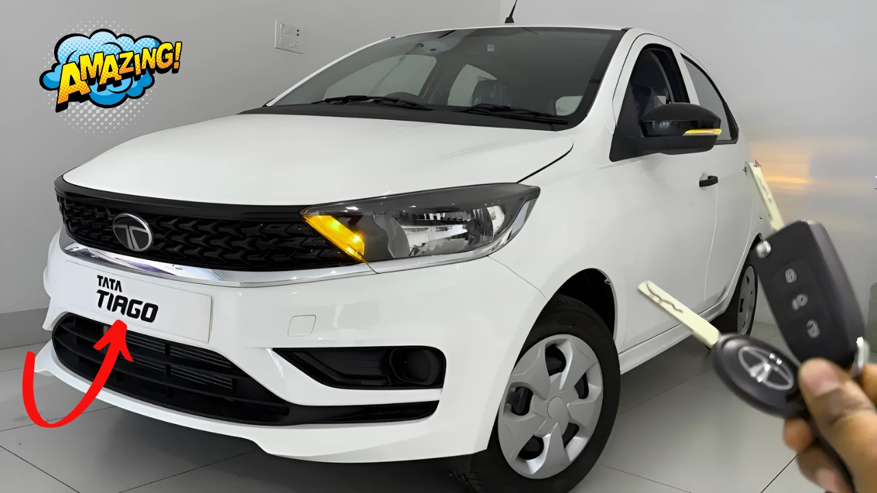 Tata Tiago XM Launched: Stylish Design, Smart Features & 960 km Range on a Full Tank – Just ₹35,000 Down Payment!