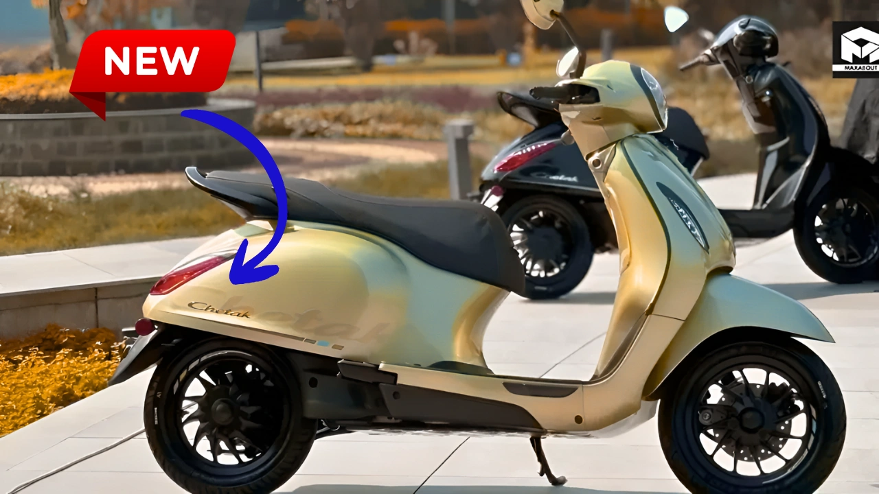 Bajaj Chetak 3001 Launched: 127 km Range, IP67-Rated Battery & Retro-Modern Design at Just ₹99,990!