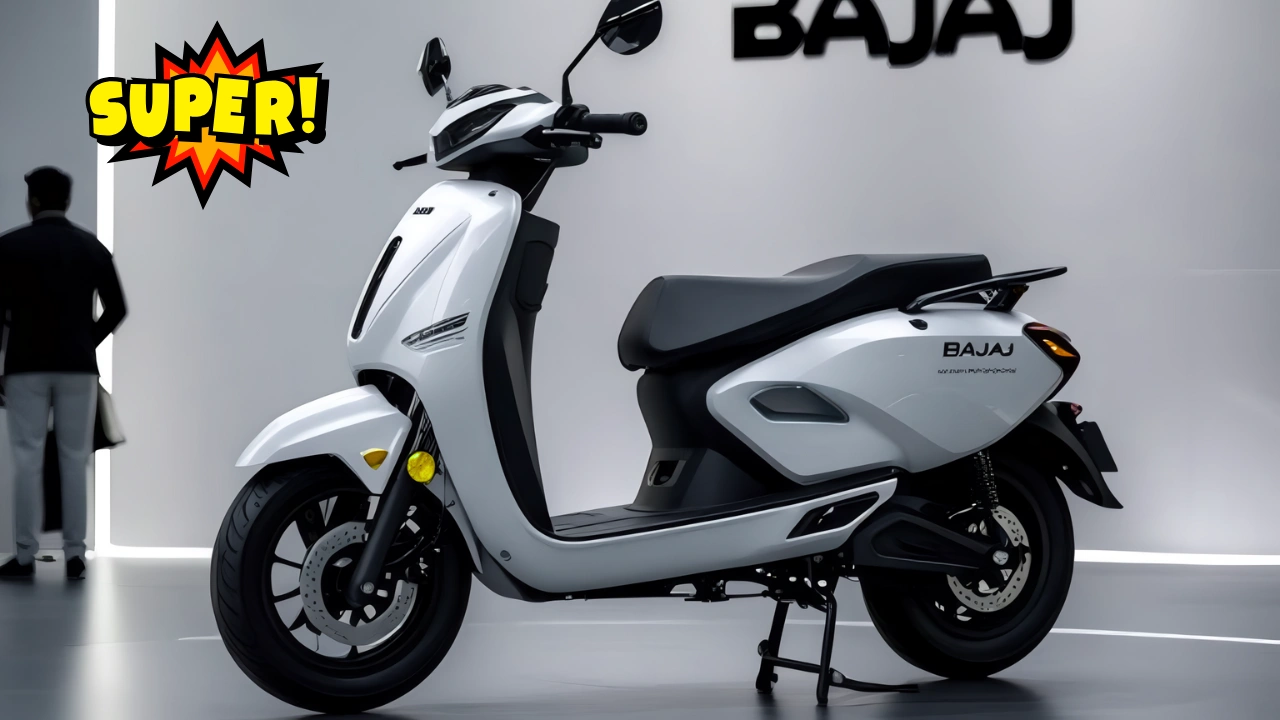Bajaj Chetak 3001 Launched: Stylish Electric Scooter With 153 Km Range at Just ₹99,990!