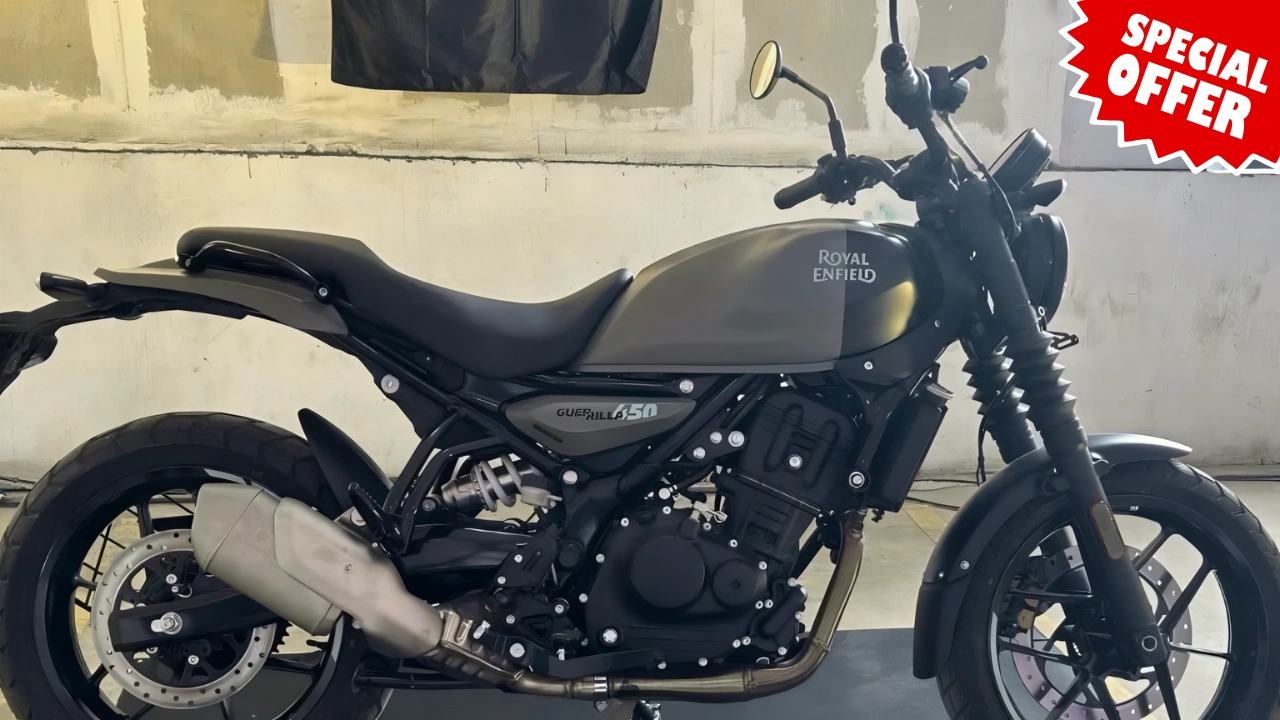 Royal Enfield Guerrilla 450 Gets Himalayan 450 Engine: Power, Torque & Stylish New Colors!